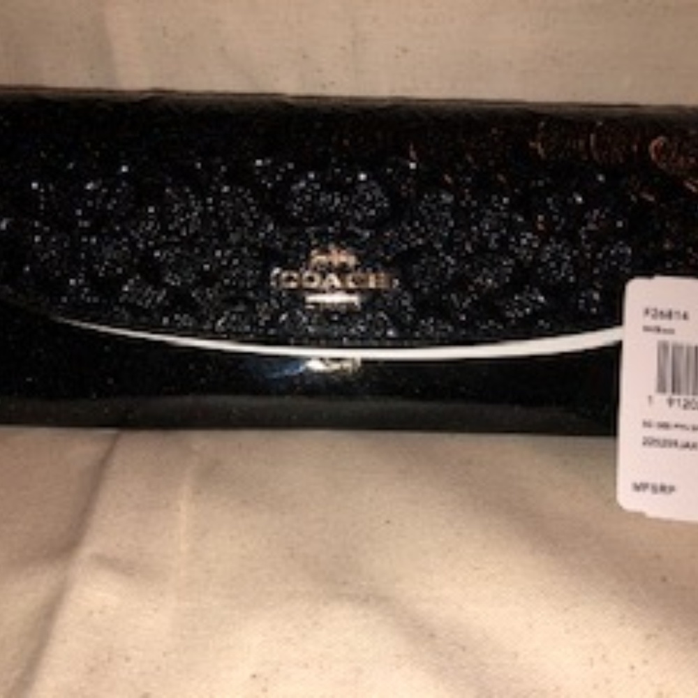 Coach Signature Embossed Wallet